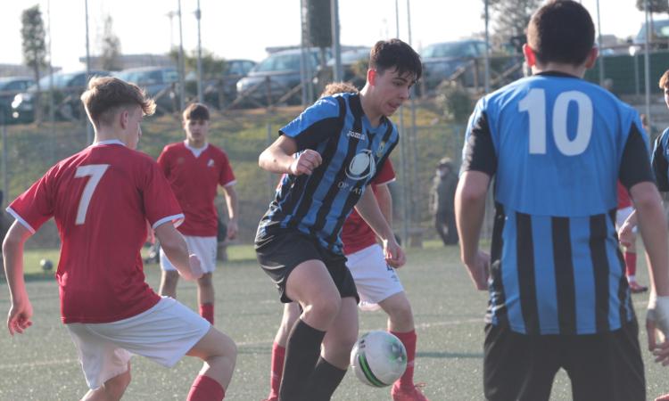 Antonio Pascariello, attaccante classe 2006, torna al Savio dopo l'esperienza all'Accademia Calcio Roma (Foto ©De Cesaris)