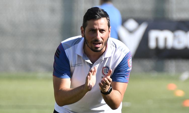 Tiziano Galdelli, allenatore Under 16 della Lodigiani (Foto ©Cappuccitti)