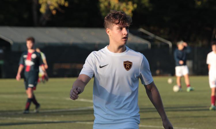 Marco Mascia in azione con la maglia della Romulea (Foto©DeCesaris)
