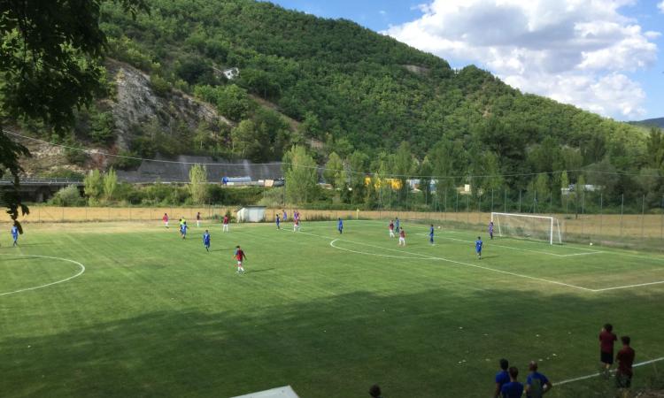 Uno scatto dell’amichevole tra Monte e Fasano (Foto Montespaccato Savoia)
