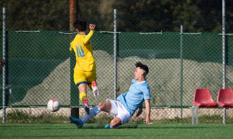 Schietroma in azione con il Frosinone