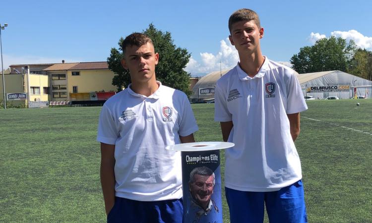 Sardone e Proromo, autori dei due gol della Tor Tre Teste (Foto ©GazReg)