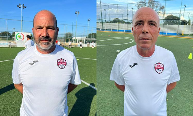 Da sinistra Cristiano Mazzeo e Alfonso Lo Monaco