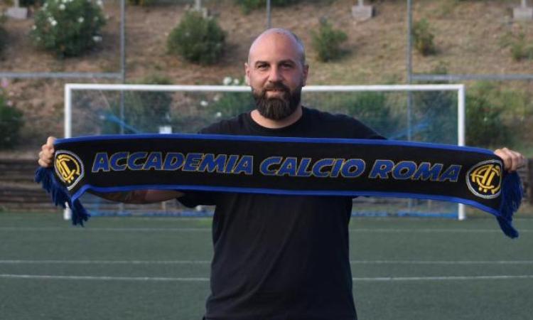 Carlo Autorino, tecnico dell'Accademia Calcio Roma (Foto ©Accademia Calcio Roma/FB)