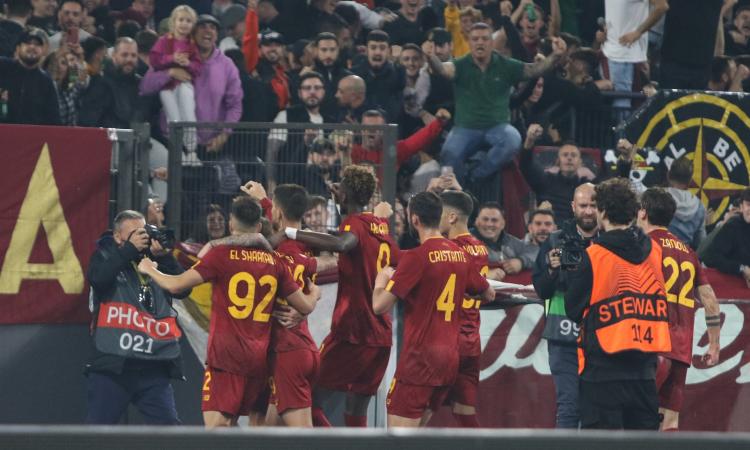 Roma, la rimonta ti porta al play off: tris al Ludogorets e qualificazione