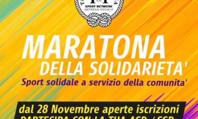 Sport solidale al servizio della comunità: parte la "Maratona della Solidarietà"