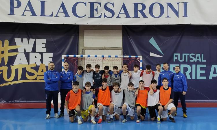 La Rappresentativa Under 15 al PalaCesaroni