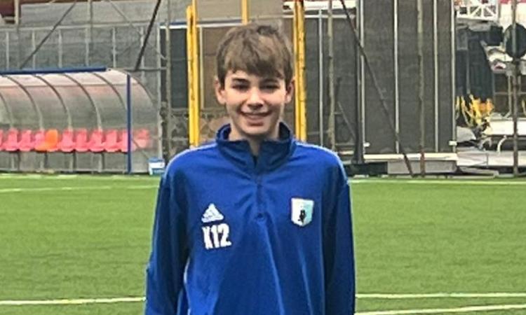 Andrea Bartoluci della Fonte Meravigliosa in prova alla Virtus Entella