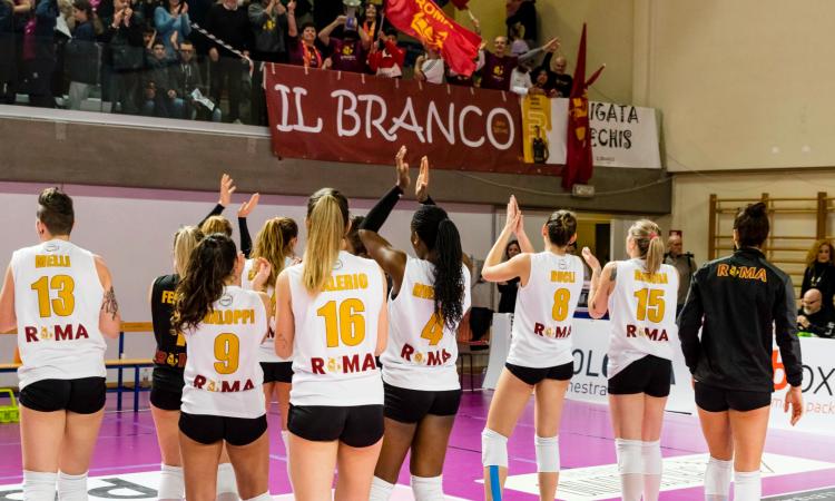 A2 - Roma tinge di giallorosso Marignano. Bianchini "L'MVP è il gruppo"