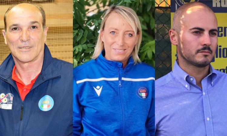 Da sinistra Paolo Forte, Tiziana Biondi e Davide Fazio