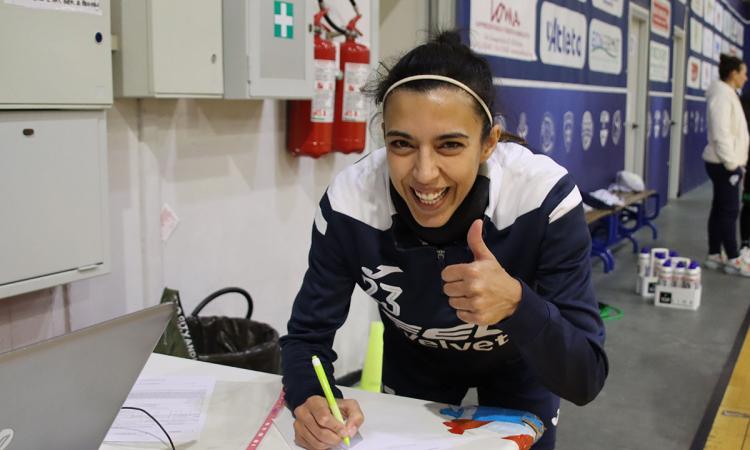 Daniela Ribeiro alla Virtus Ciampino