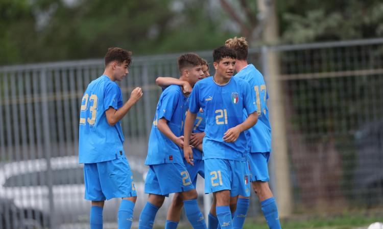 Italia under 15, gruppo dei 2008