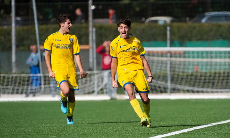 Loris Fiorito, attaccante classe 2007 Frosinone