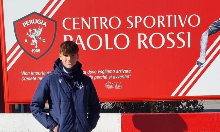Fonte Meravigliosa, Samuele Invernali in prova al Perugia