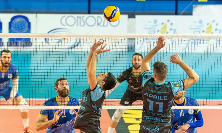 A3 - Tuscania, il big match va male: Palmi vince in 3 set