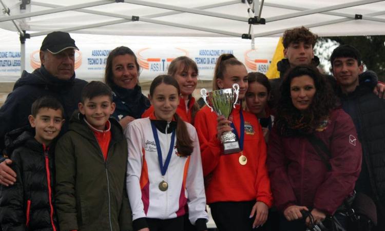 Frascati prima società del Lazio nel cross giovanile