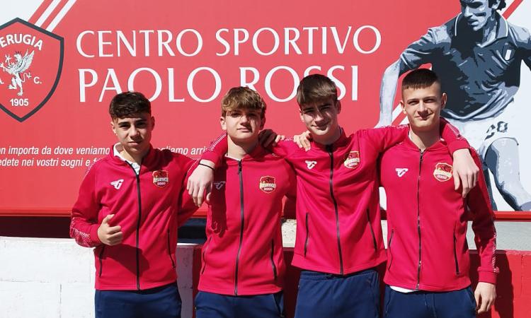 Atletico 2000, quattro talenti dell'Under 14 in prova al Perugia