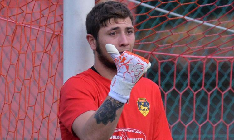 Chicarella, portiere della Viterbese (Foto ©De Luca)