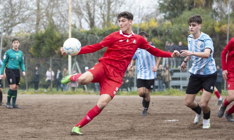 Lupa Frascati - Lodigiani: il gol biancorosso porta la firma di Colaiacomo