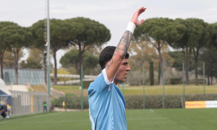 Ferrante con la maglia della Lazio