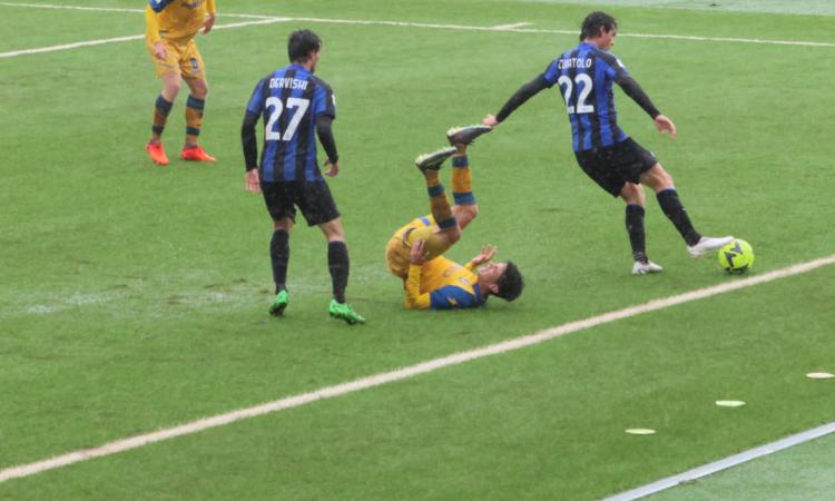 Uno scatto del match