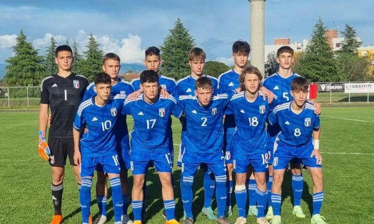 L'Italia u15, gruppo dei 2008