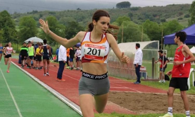 Atletica Frascati: Flaminia Caruso domina a Tivoli sui 600 metri: primato regionale sfiorato