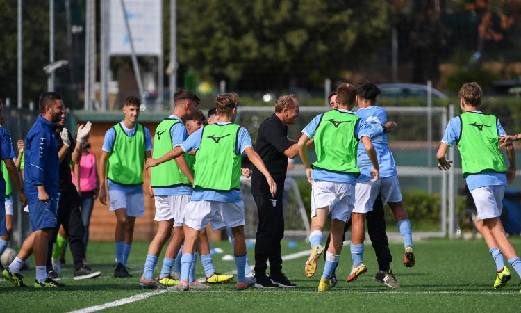 Esulta la Lazio
