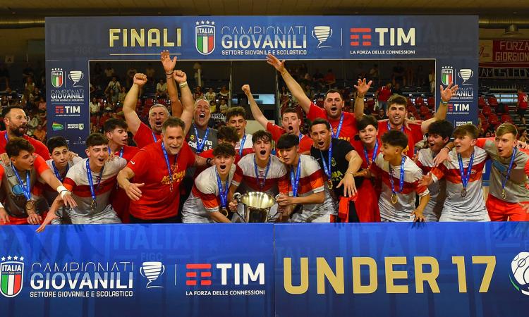 La Roma Under 17 vince lo scudetto