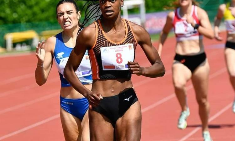 Atletica Frascati, Kabangu vola sugli 800: seconda nella finale nazionale per società Assolute