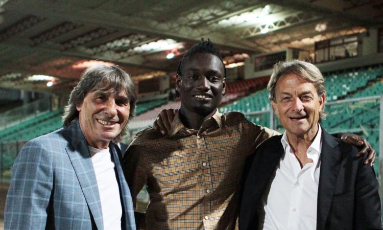 Conti, Darboe e De Rossi ieri ad Ancona