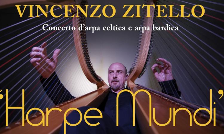 Atmosfere celtiche con l’arpista Zitello alla necropoli dei Monterozzi