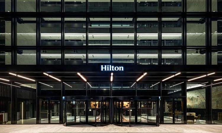 L'Hotel Hilton all'Eur sede della chiusura del Calciomercato