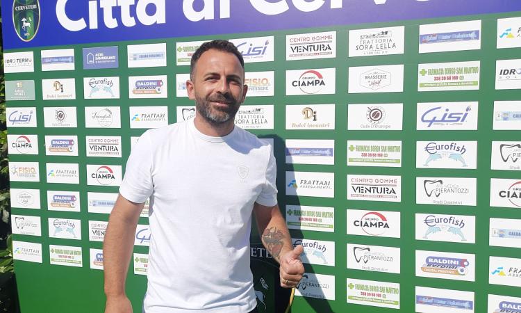 Città di Cerveteri, Gnazi: "E' il girone che ci aspettavamo, puntiamo alla vittoria"