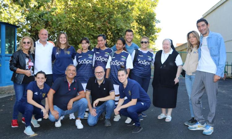 Evento a Rebibbia "Scendiamo in campo per la pace"