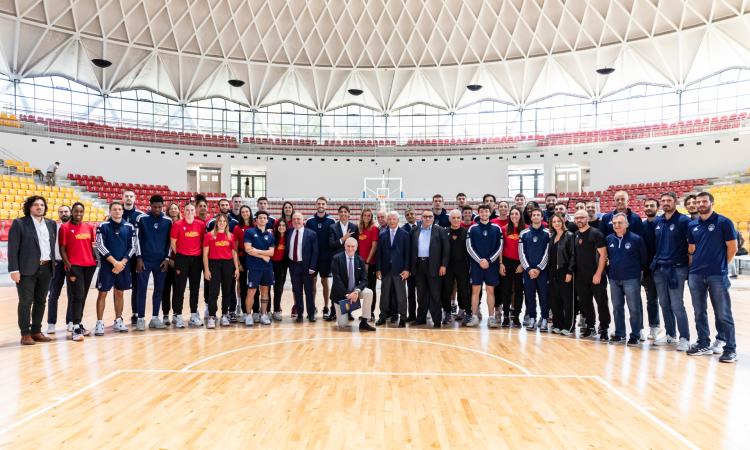 Il Palazzetto dello sport accoglie le squadre di A della Capitale: Roma Volley e Luiss Basket