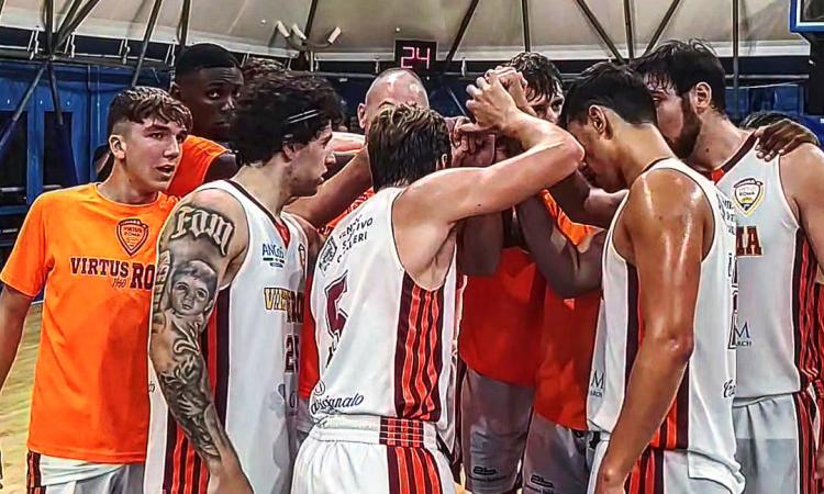 B - La Virtus Roma 1960 ingrana la 3ª. Tonolli "Grande partita con un grande avversario"