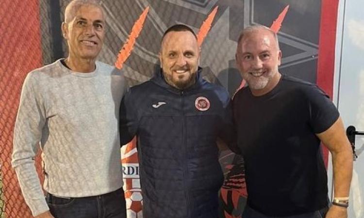 Flavio Moscetti e Antonio Ranieri ai lati di Stefano Torretti (Foto©RedTigers)