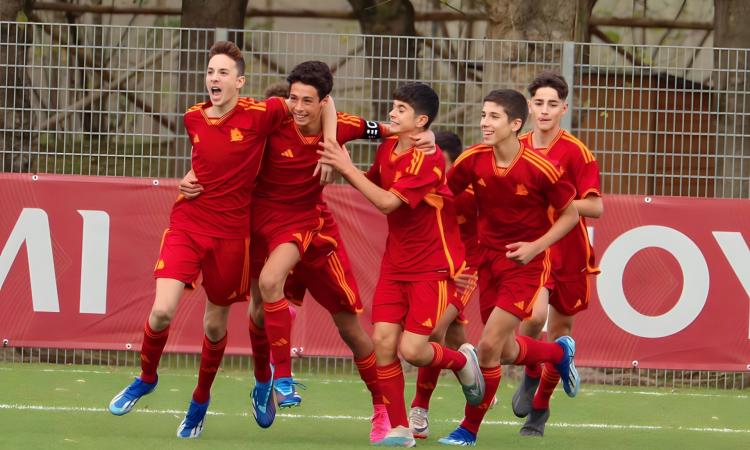 Esulta la Roma (Foto ©Consoli)