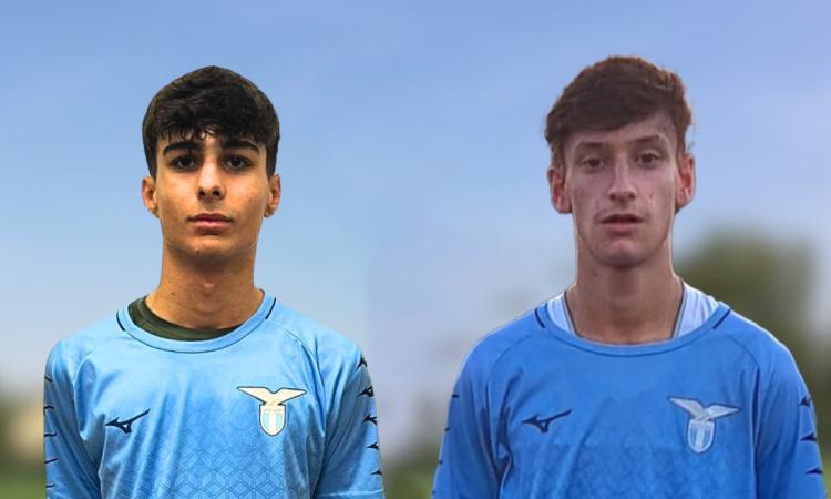 Gioia Urbe e Savio: Lorenzo Mancini e Gabriele Bartucca in prova alla Lazio 