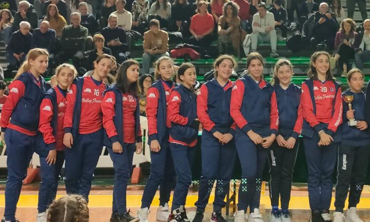U13 - Frascati, 2ª a Spoleto.  Abbruciati: "Il gruppo cresce"