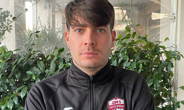 Francesco Betti, volto nuovo degli istruttori della Jem's Soccer Academy
