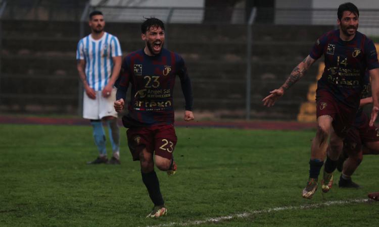 Al Colavolpe finisce in pareggio. Ippoliti - gol lascia l'Uni a +2  sul Terracina