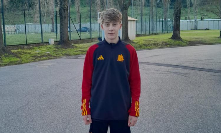 Ostiamare: Francesco Caneba in prova alla Roma