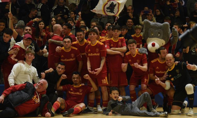Roma is of fire: nel derby del Pala To Live trionfano ancora i giallorossi 