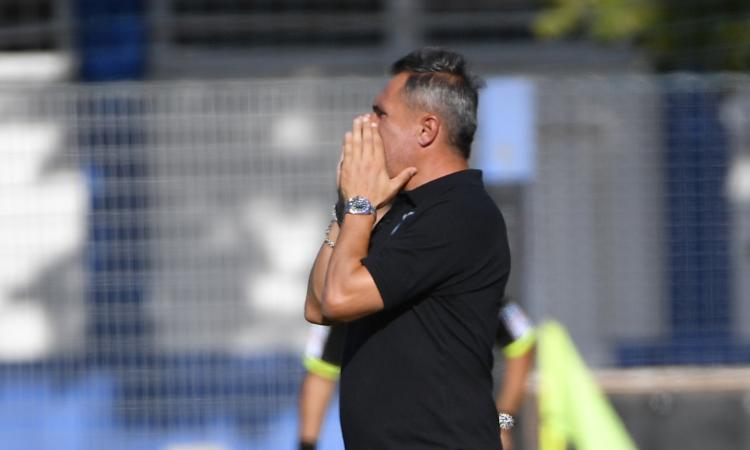 Procopio, tecnico dell'Under 16 della Lazio (Foto ©Consoli)