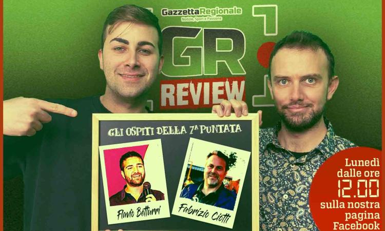 GR (P)REVIEW - Lunedì alle 12.00 ospiti Flavio Betturri e Fabrizio Ciotti