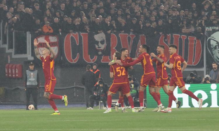 La Roma è ancora in semifinale, eliminato il Milan di Pioli