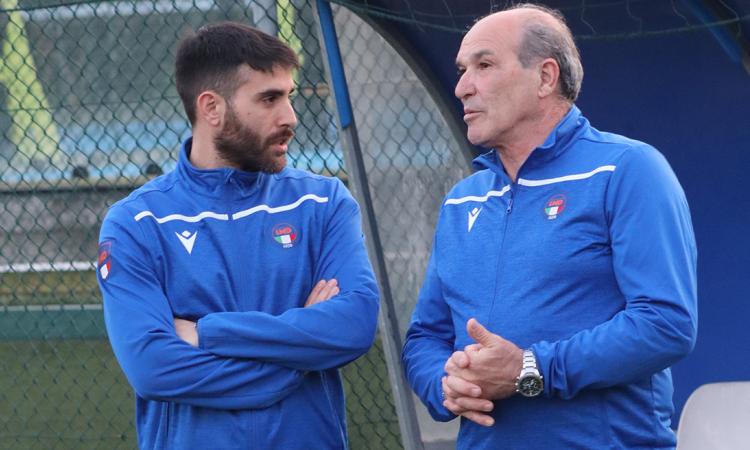 Il ct Paolo Forte ed il suo vice Stefano Forte (©Gazzetta Regionale)