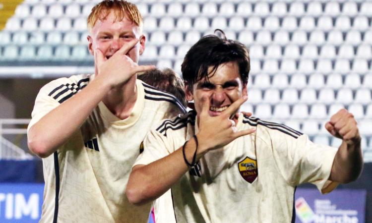 Golic e l'autore del primo gol Solbes (Foto ©Mirna De Cesaris)